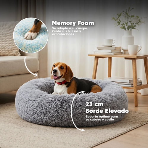 Interior de memory foam de alta densidad — cama ortopédica para perros Dog Dreams