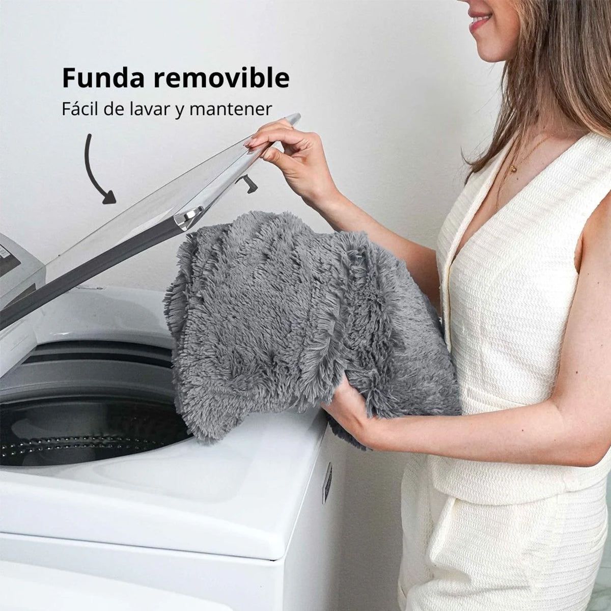 Funda desmontable y lavable — cama para perros antiestrés Dog Dreams ARG