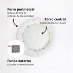 Cama DogDreams™ - Super rellena Antiestrés Funda desmontable